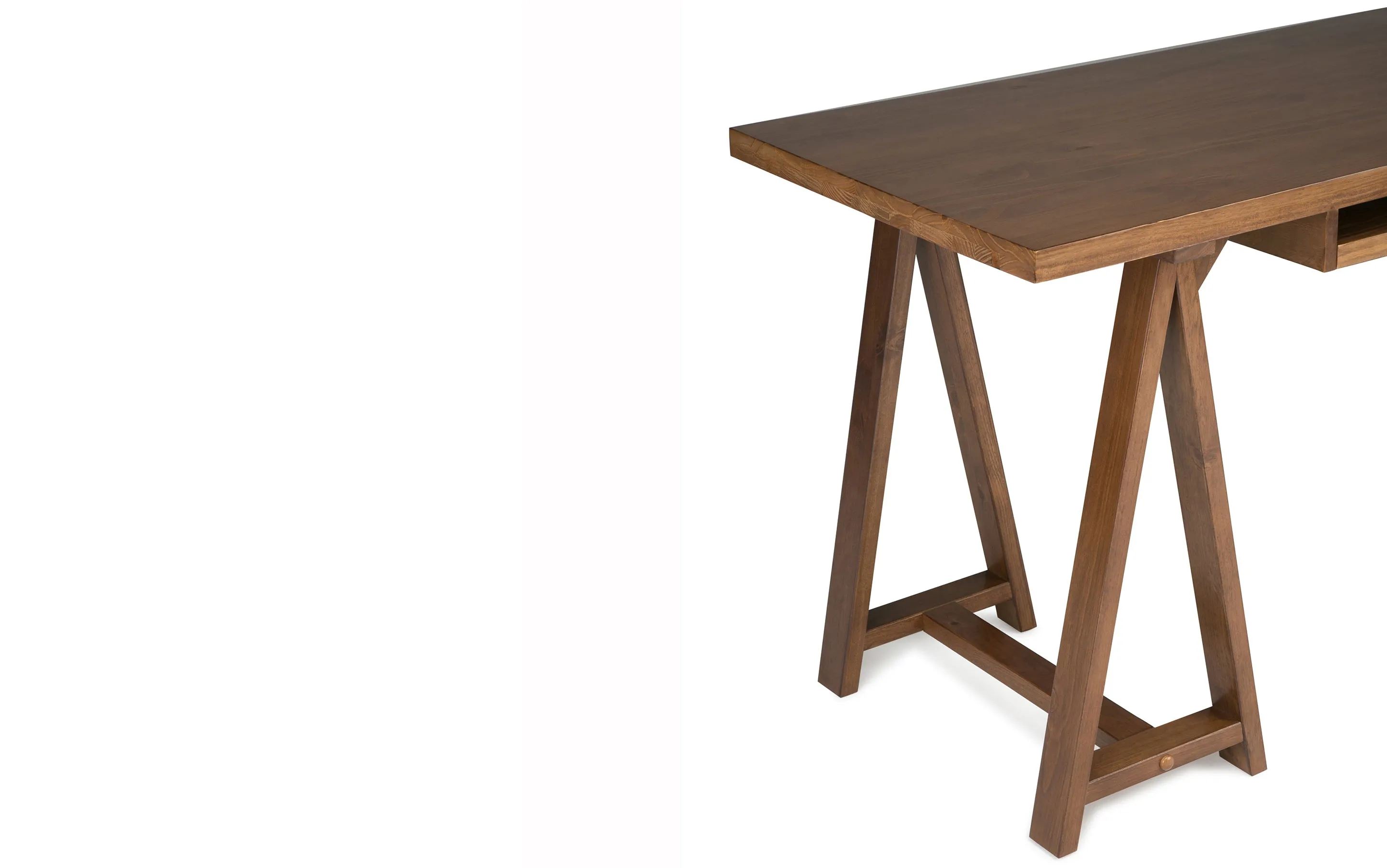 Sawhorse Wide Desk