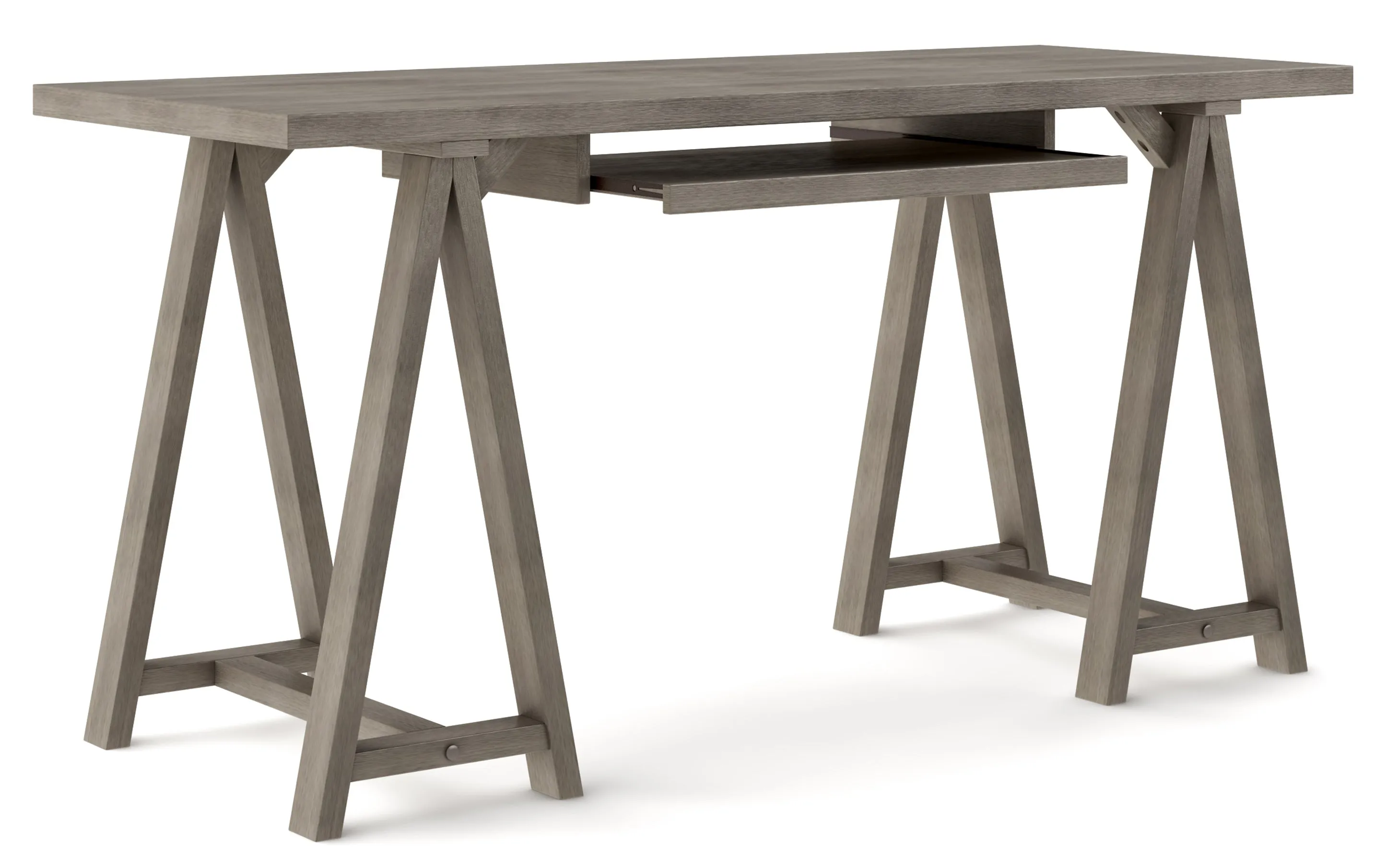 Sawhorse Wide Desk
