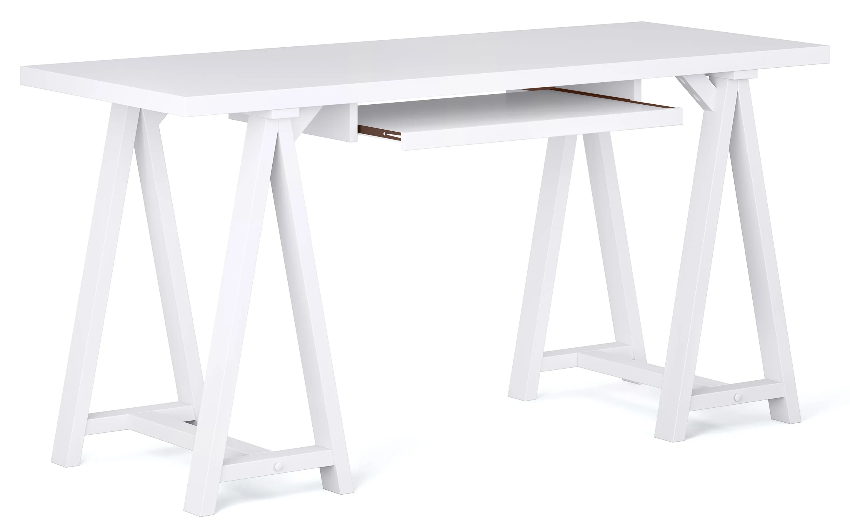 Sawhorse Wide Desk