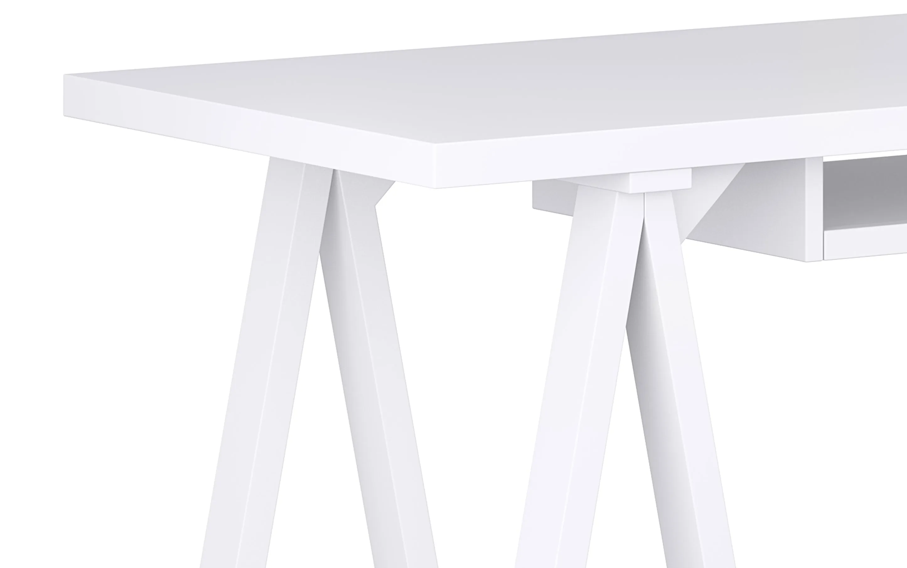 Sawhorse Wide Desk
