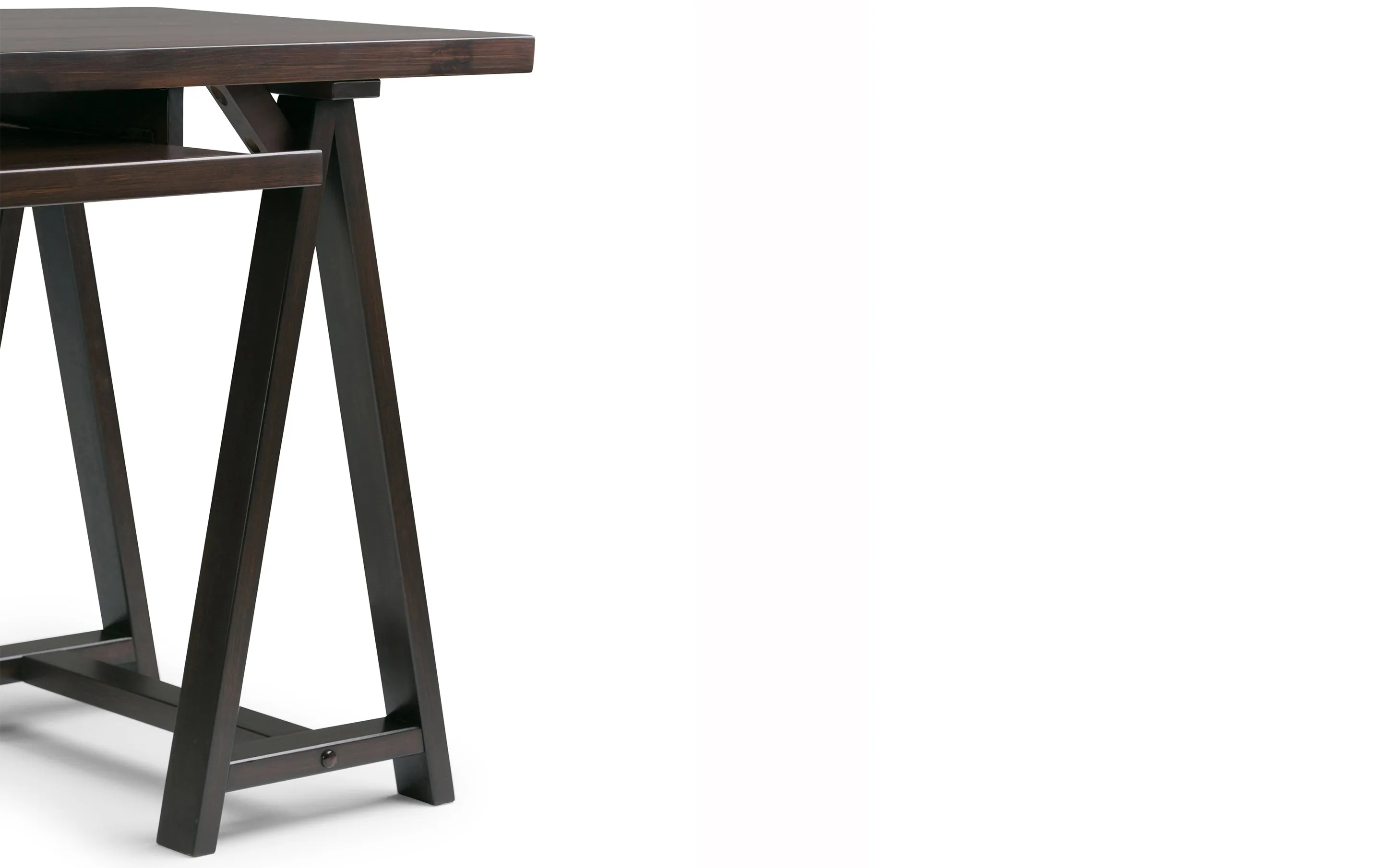 Sawhorse Wide Desk