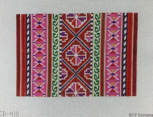 SCT Designs 215 KCD4111 Hmong Clutch