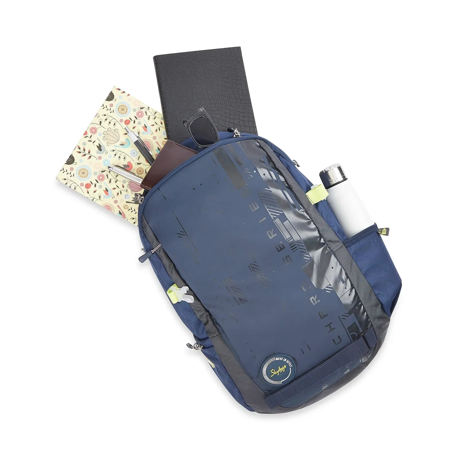 Skybags Valor Pro  01 Laptop Backpack Navy