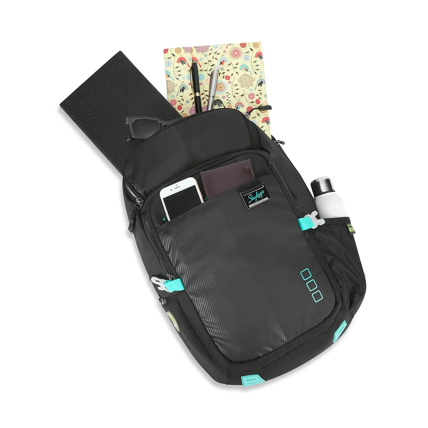 Skybags Valor Pro 02  Laptop Backpack Black