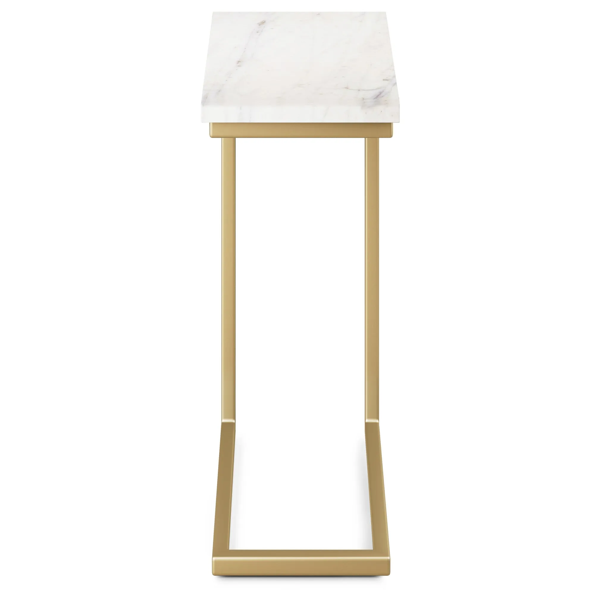 Skyler C Side Table with Marble Top