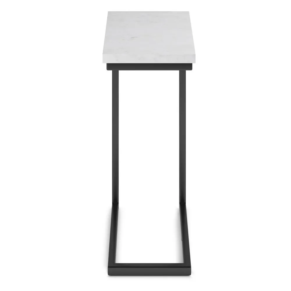 Skyler C Side Table with Marble Top