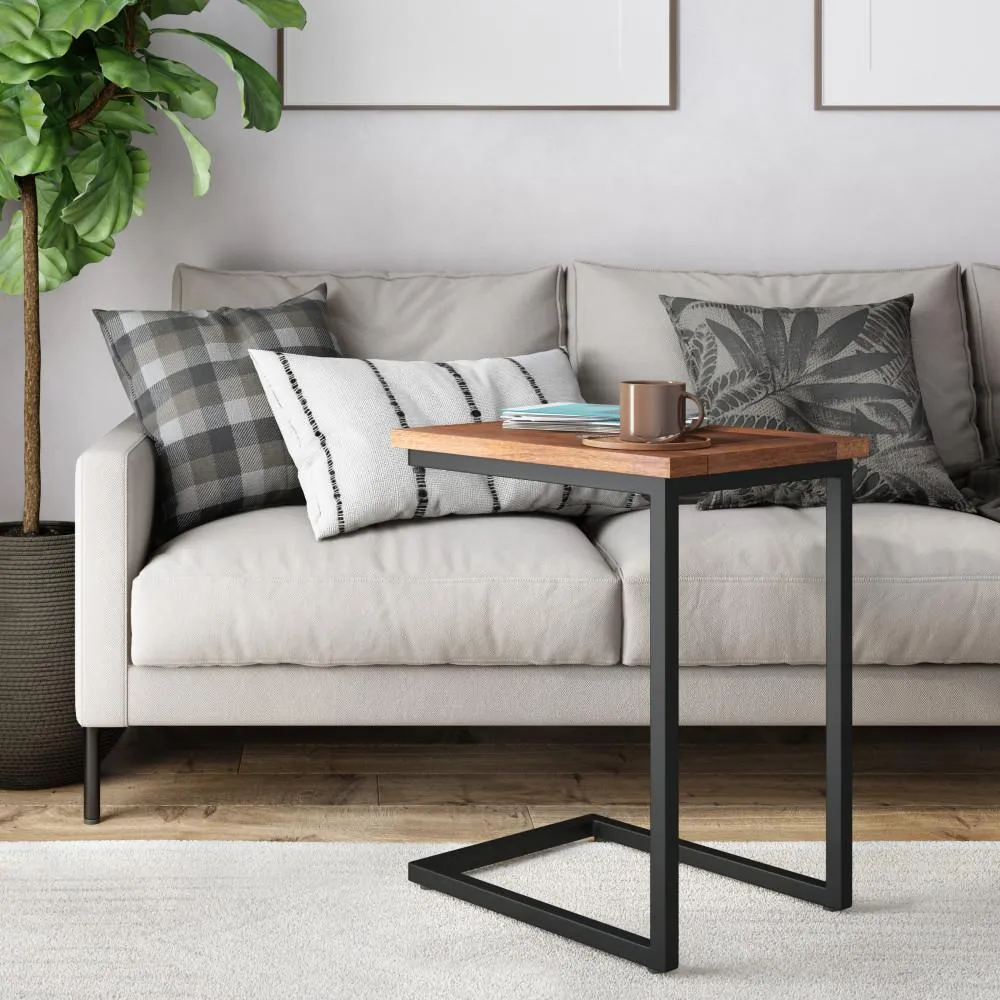 Skyler Wide C Side Table in Mango