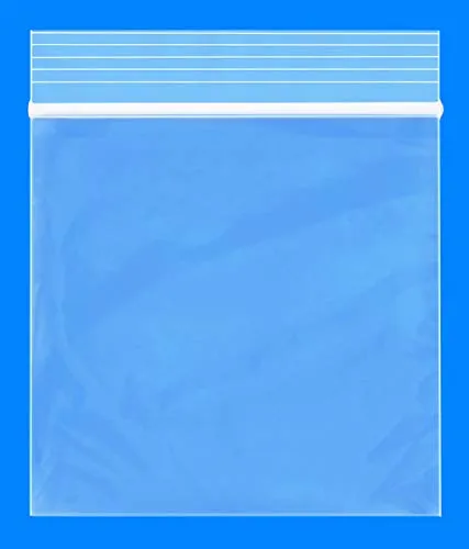 Spartan Industrial - 2” X 2” (200/1000 Pack) 2 Mil Clear Re-closable Zip Plastic Poly Bags with Resealable Lock Seal Zipper