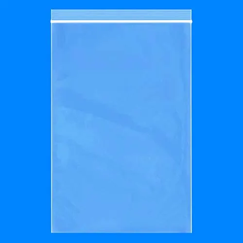 Spartan Industrial - 6” X 12” (1000 Pack) 2 Mil Clear Reclosable Zip Plastic Poly Bags with Resealable Lock Seal Zipper