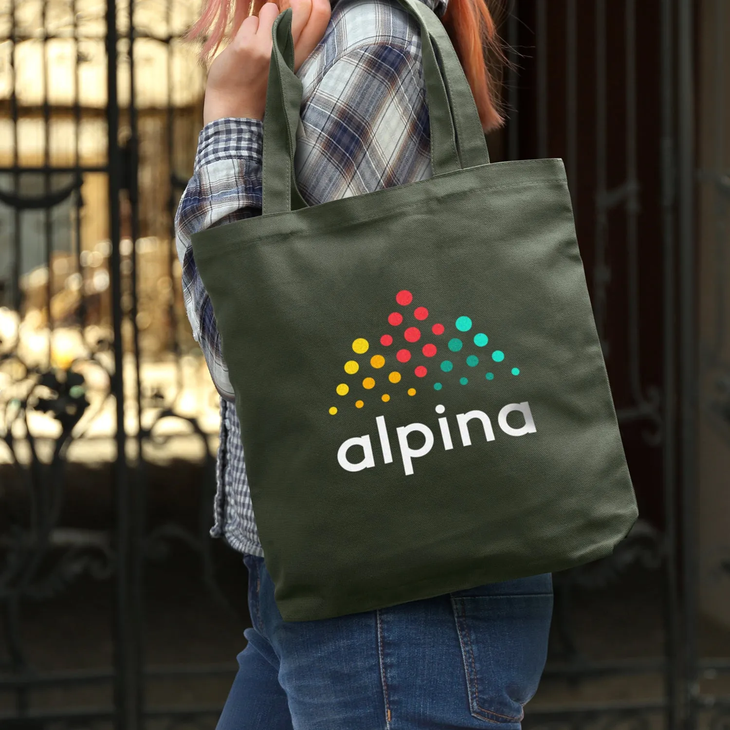 Stock Canvas Tote Bags-Portrait(SCB-63T)