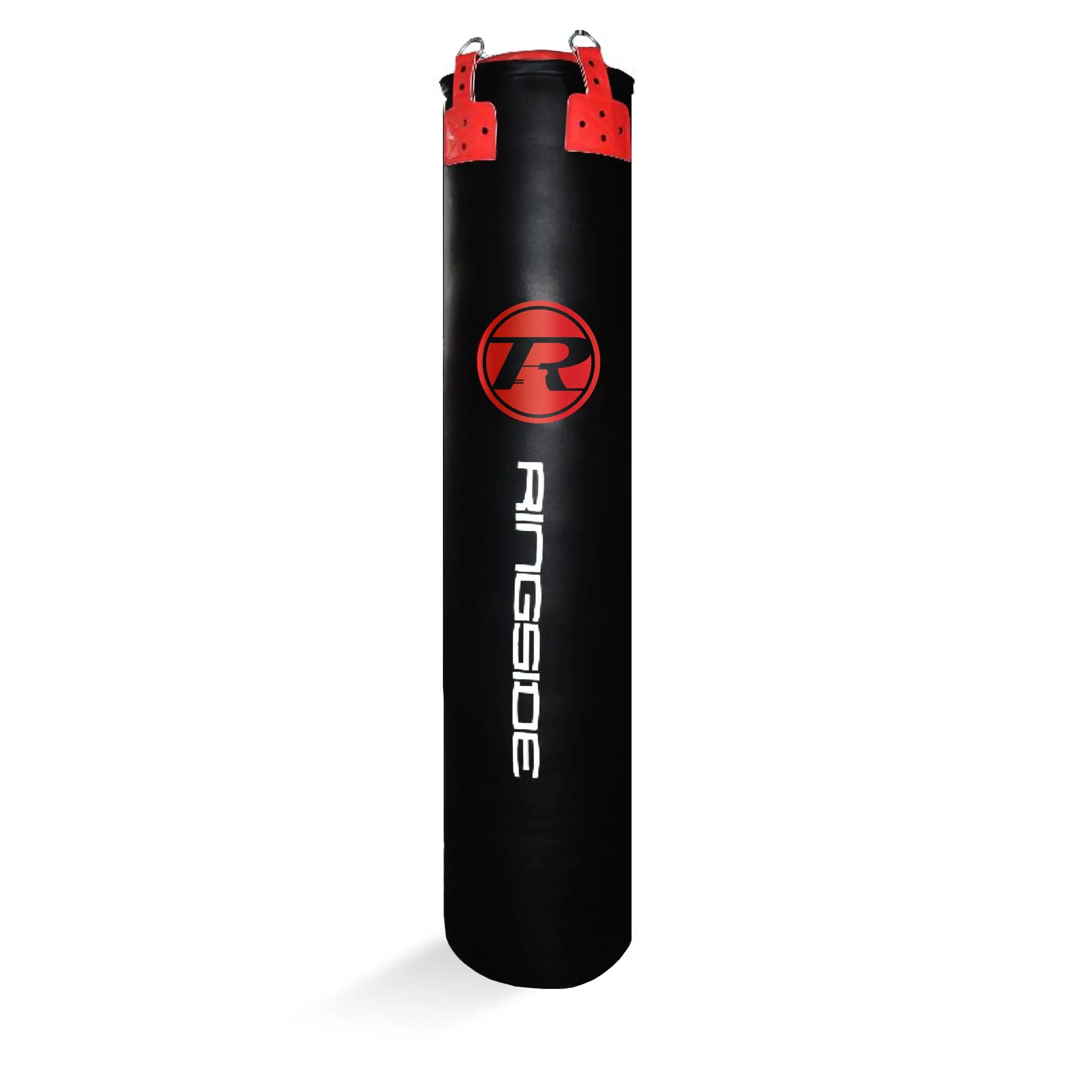Synthetic Leather 6ft Punch Bag - Black / Red
