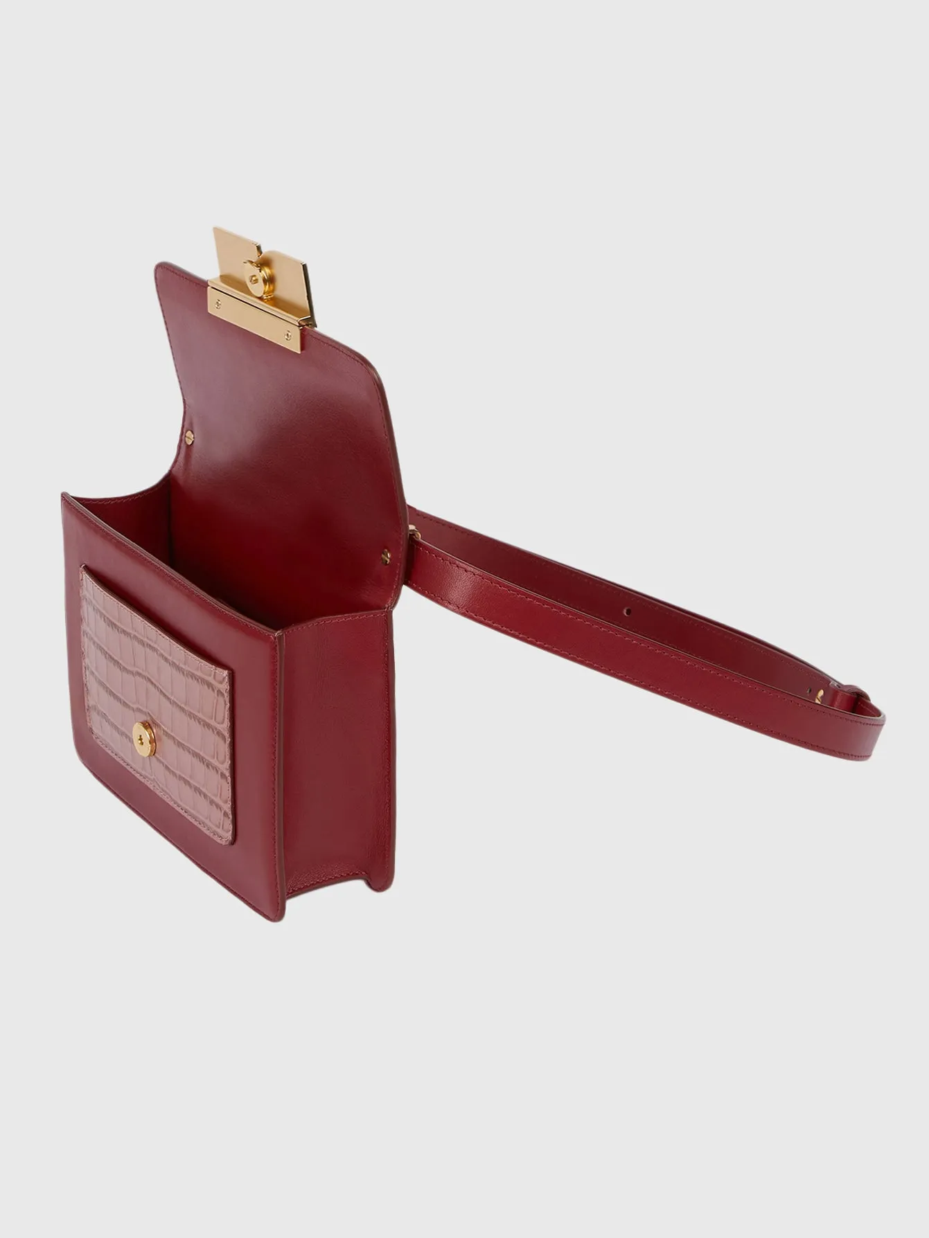 THE ANIKA BAG IN RED