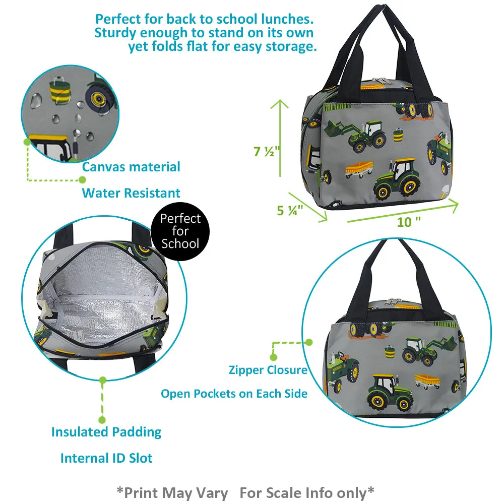 Tractor Trucks Insulated Lunch Bag