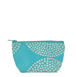 Travel Pouch S in Big Wheels Aqua