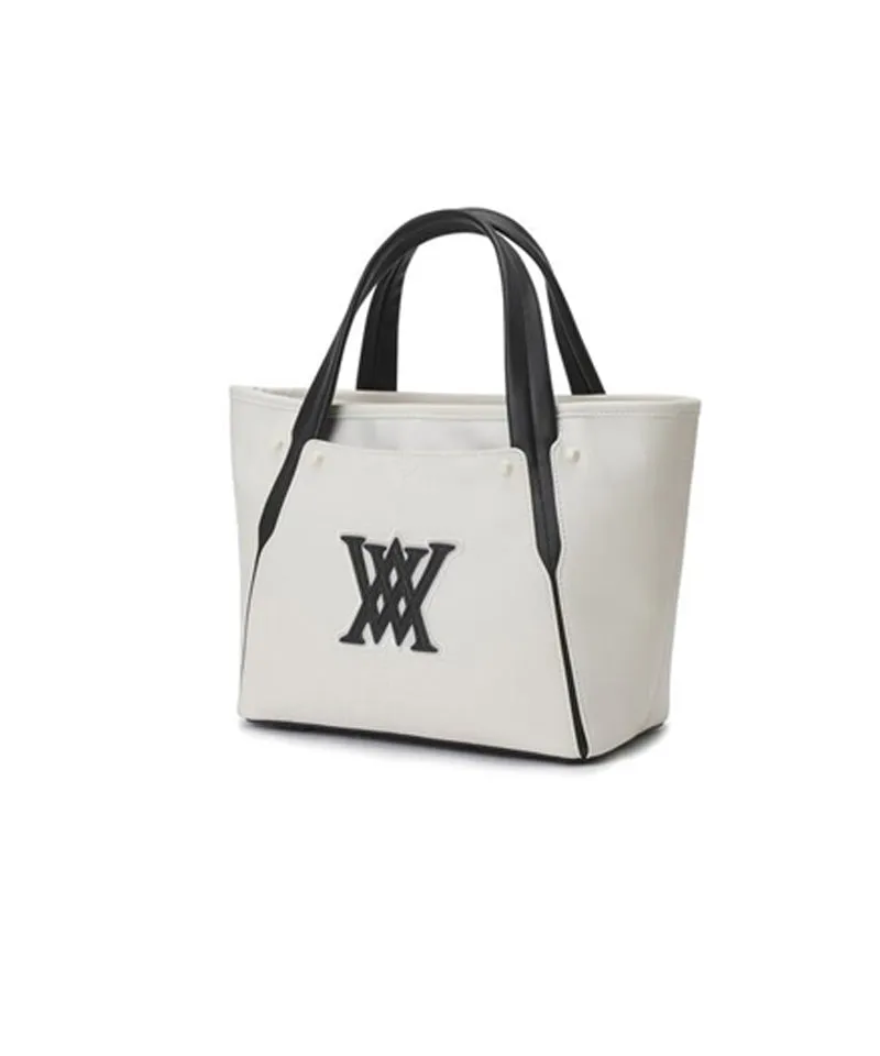 Tri-Line Tote Bag - Ivory