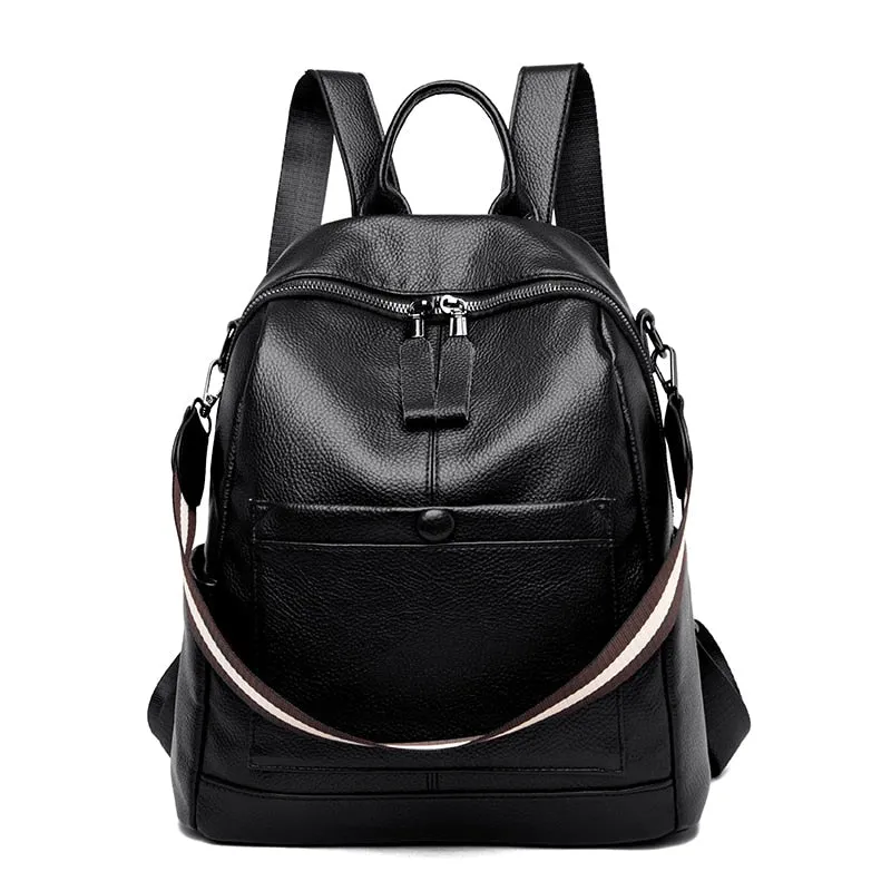 Two way Leather Backpacks