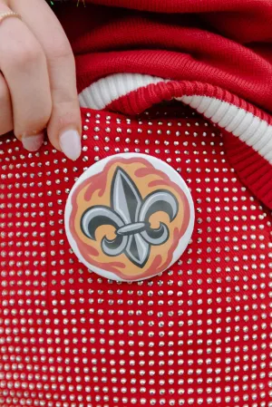ULL Rajin' Cajun Gameday Button