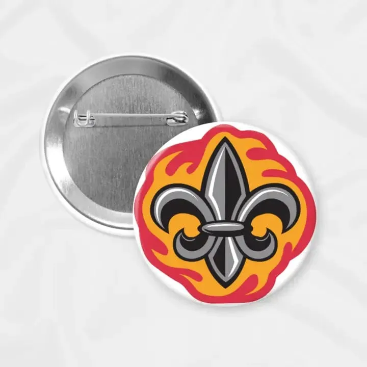 ULL Rajin' Cajun Gameday Button