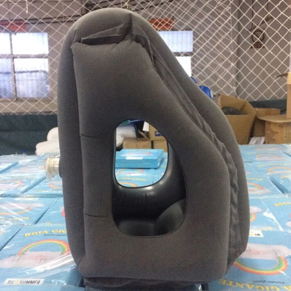 US 2-4 Pack Dreamer Comfort Inflatable Travel Pillow Flight Train Office Napping