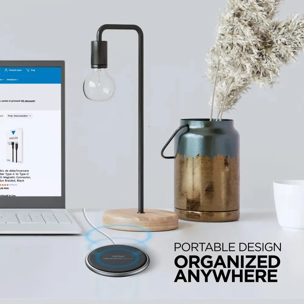Vetter iQuantum Base Wireless Charger, 15W