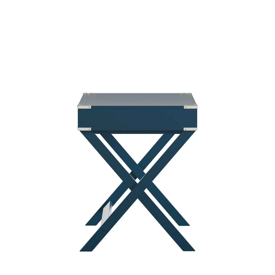 Whetzel Desk Mercury Row® Color: Steel Blue