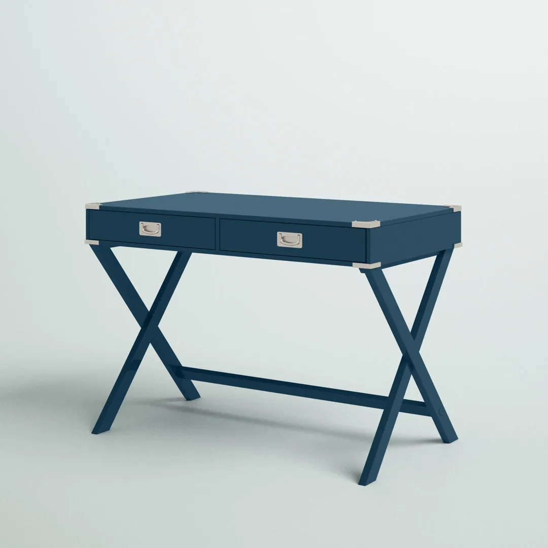 Whetzel Desk Mercury Row® Color: Steel Blue