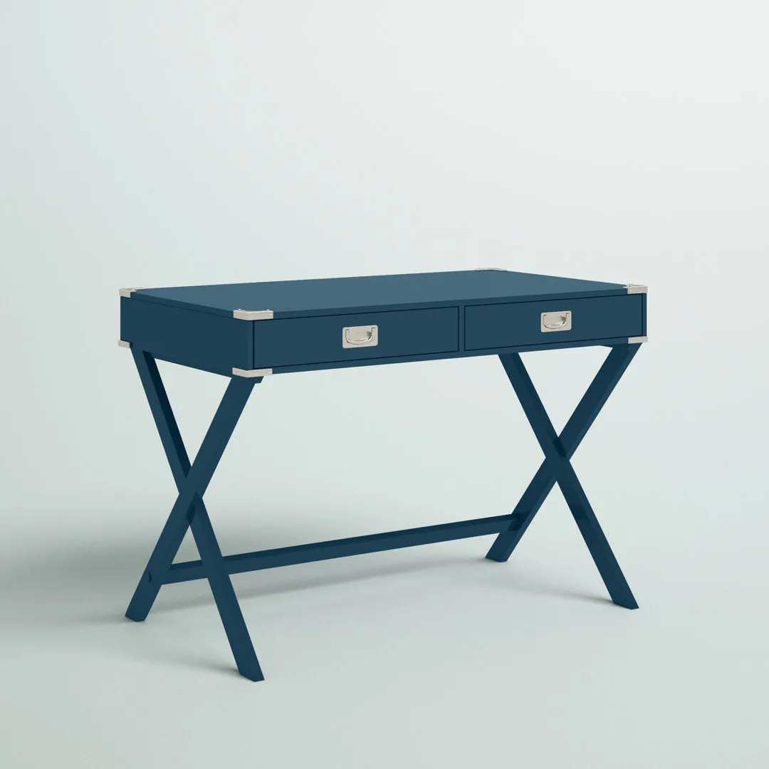 Whetzel Desk Mercury Row® Color: Steel Blue