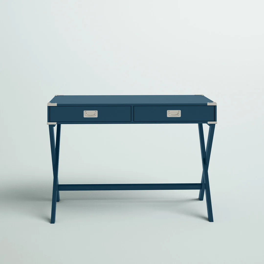 Whetzel Desk Mercury Row® Color: Steel Blue