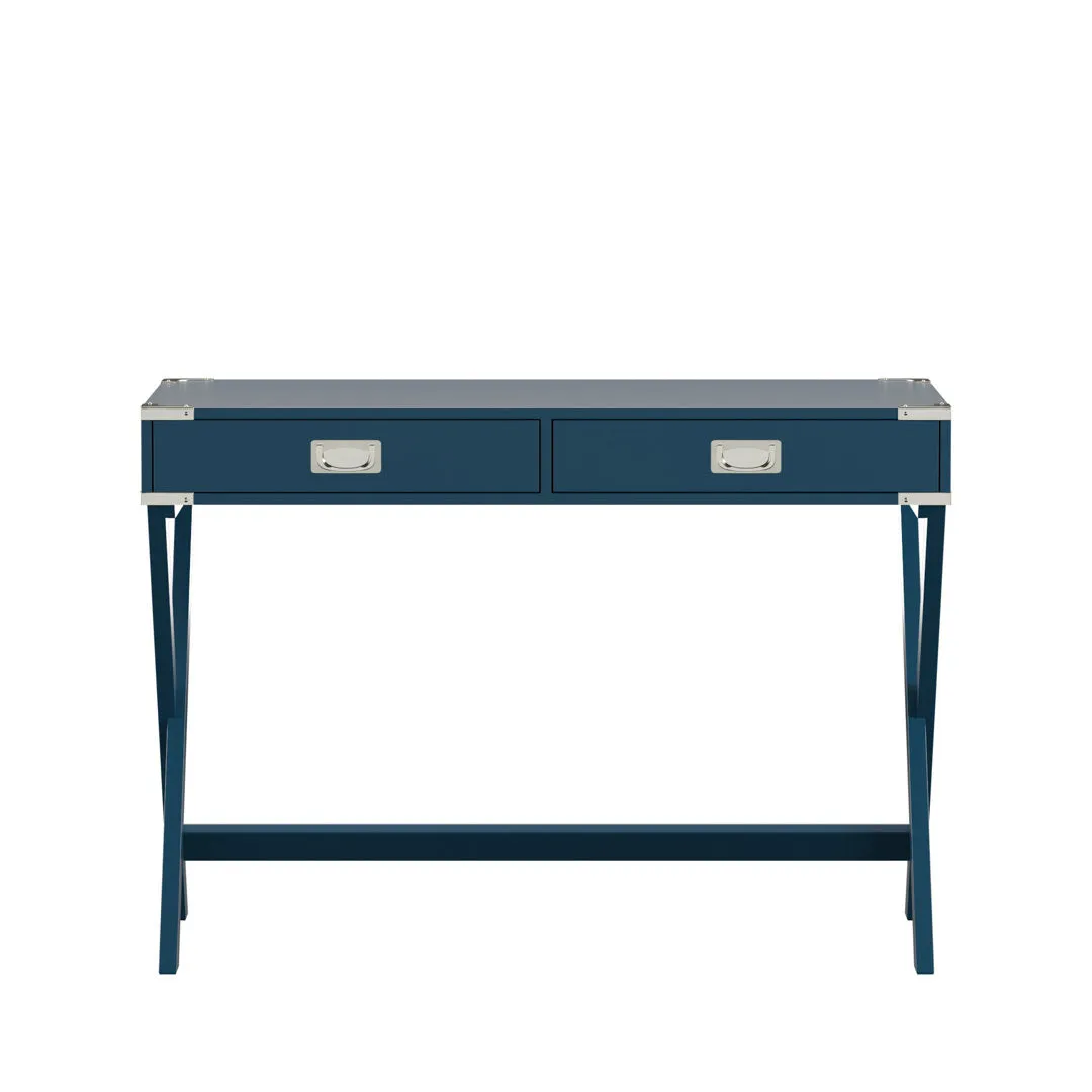 Whetzel Desk Mercury Row® Color: Steel Blue