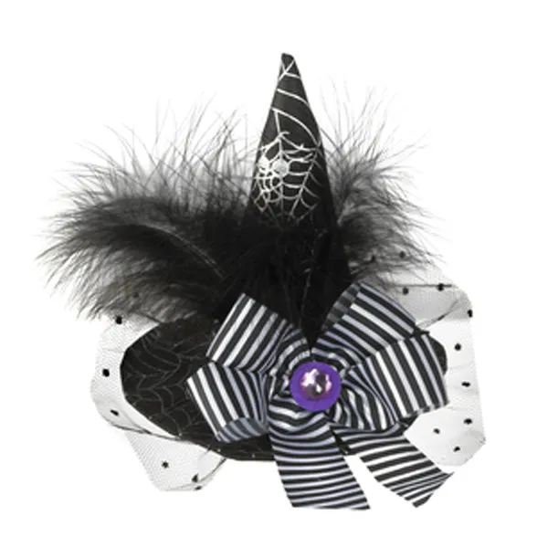 Witch Mini Hat Clip Fascinator, 3 styles