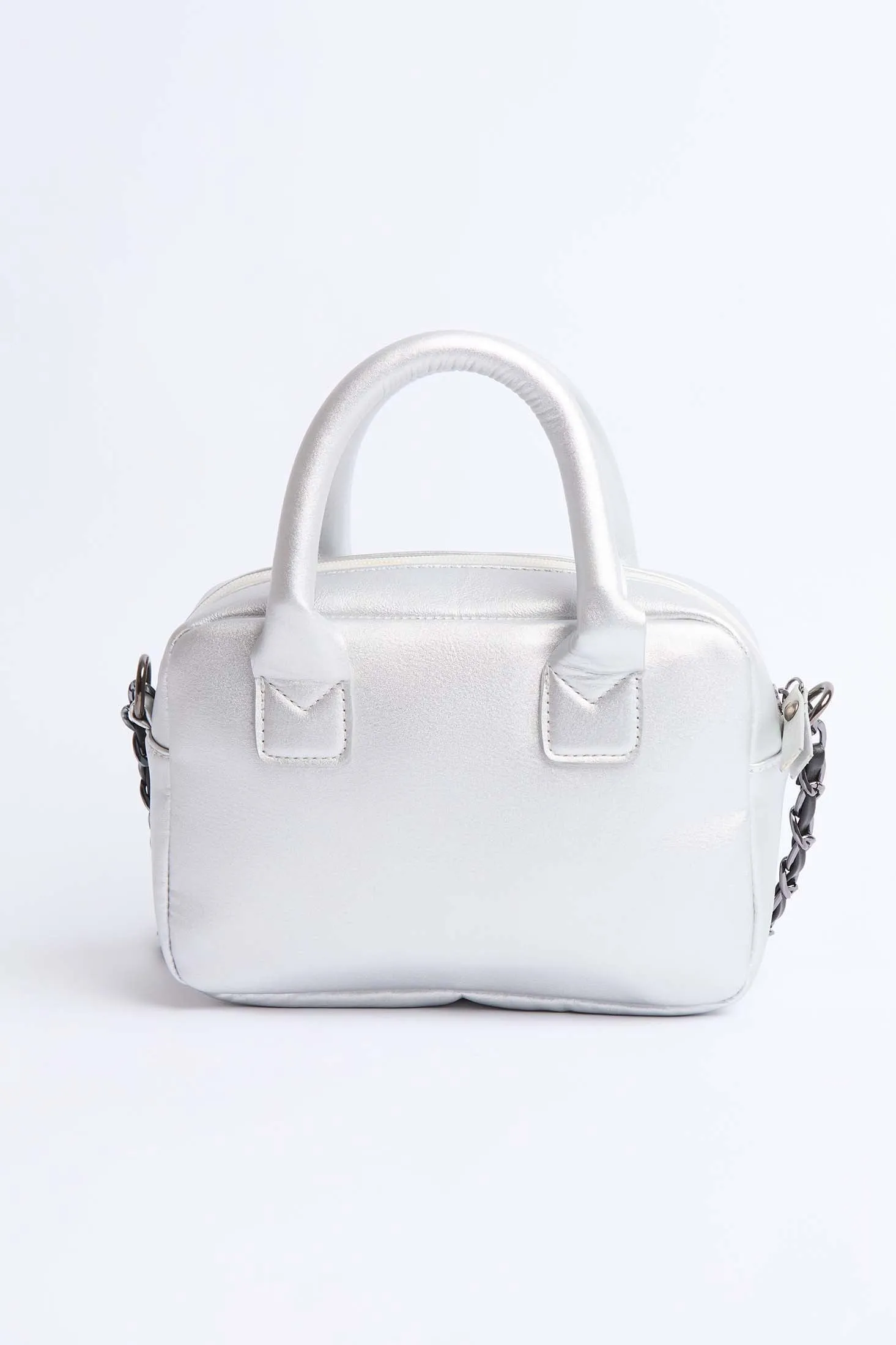 Women Bag Casual Silver