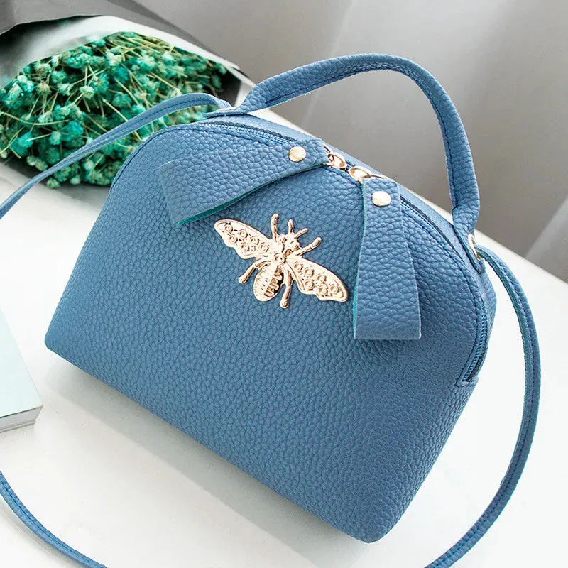 Women's Handbag Wholesale Bee Crossbody New Style Shoulder Messenger Bag Fashion Trend Zipper Bolsos Y2k Girls Cute Coin Purse