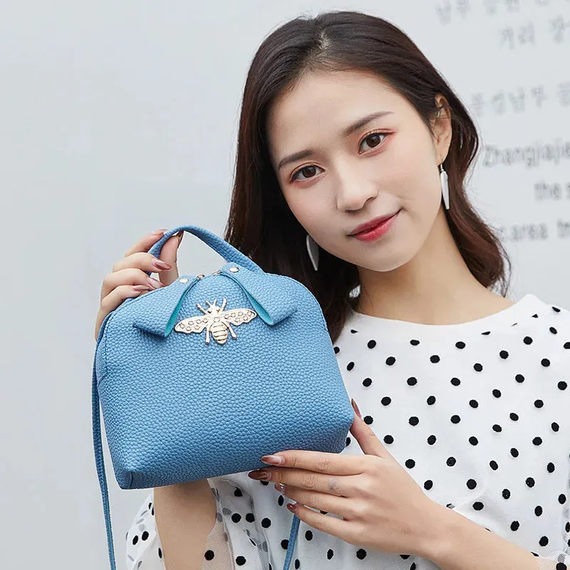 Women's Handbag Wholesale Bee Crossbody New Style Shoulder Messenger Bag Fashion Trend Zipper Bolsos Y2k Girls Cute Coin Purse