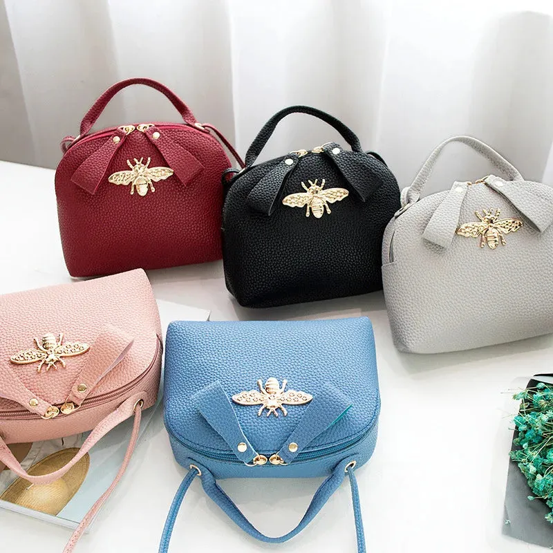 Women's Handbag Wholesale Bee Crossbody New Style Shoulder Messenger Bag Fashion Trend Zipper Bolsos Y2k Girls Cute Coin Purse