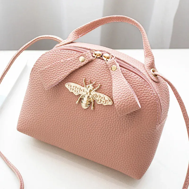Women's Handbag Wholesale Bee Crossbody New Style Shoulder Messenger Bag Fashion Trend Zipper Bolsos Y2k Girls Cute Coin Purse